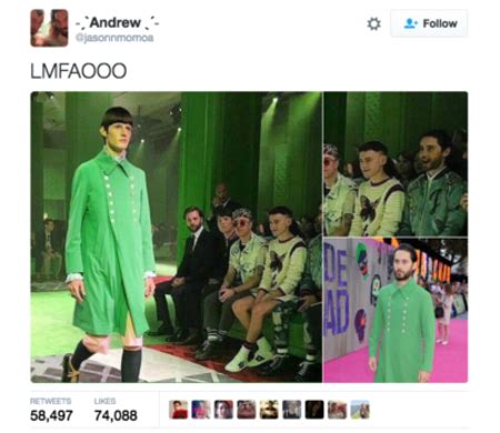 jared leto green suit meme